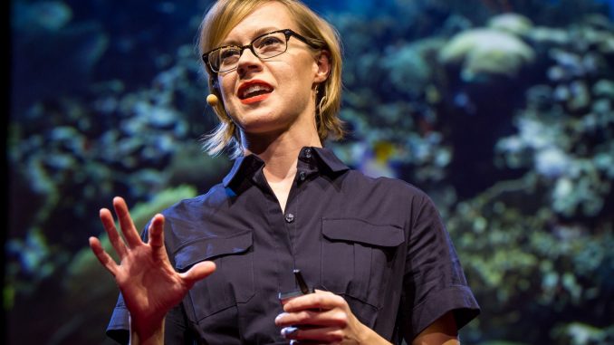 Kristen-Marhaver-is-a-marine-biologist