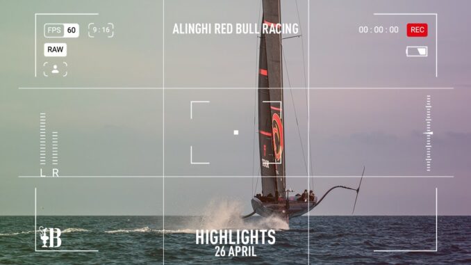 Alinghi Red Bull Racing BoatZero Day 57 Summary - youtube