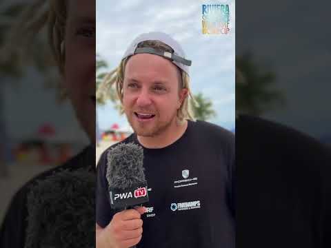 WELCOME TO DAY 2! @maciekrutko with the call… 🏁 Riviera Guadeloupe Windsurf World Cup📍 Pla…