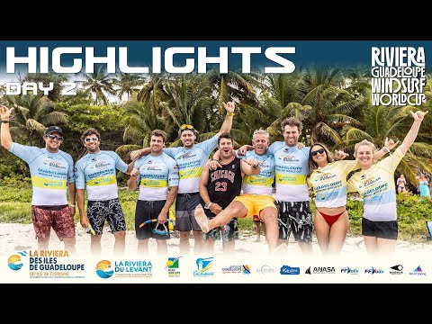 Highlights from Day 2 | Riviera Guadeloupe Windsurfing World Cup – PWA Foil Slalom World Tour