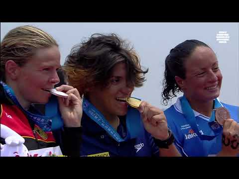 🏊‍♀️🇧🇷 Ana Marcela Cunha’s First World Title! 🥇 2011 Open Water Swimming 25km Win