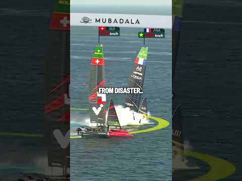 A MIRACULOUS comeback! 🤩 🇫🇷 DS Team France has a wild 72 hours in Sassnitz 2025 #SailGP #sailing