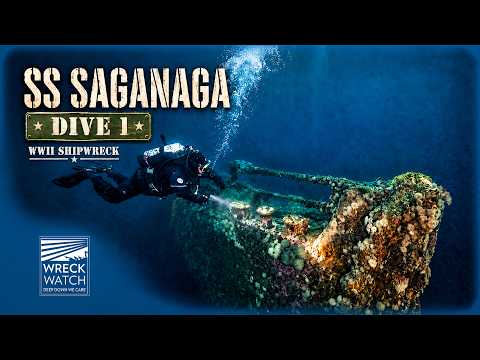 Dive With Us: SS Saganaga | Exploring a WWII Shipwreck – Dive 1
