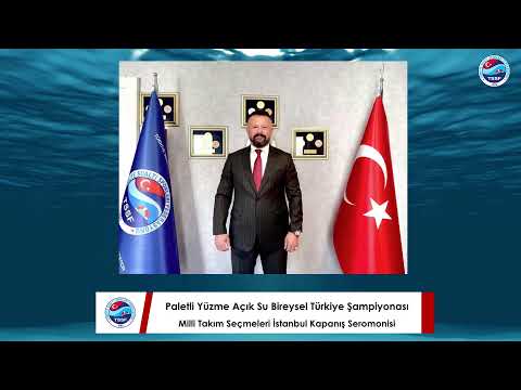 Paletli Yüzme Açık Su Bireysel Türkiye Şampiyonası ve Milli Takım Seçmeleri Kapanış Seromonisi