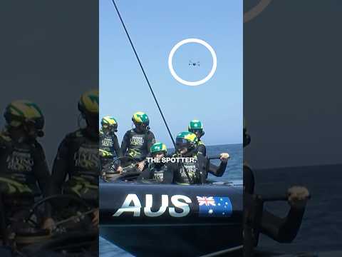 Ever wondered how we film with the drones? 👀 Here’s the rundown 🎥🚁 #SailGP #sailing #racing