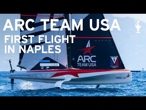 ARC Team USA hit the water in Naples