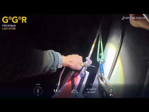 Up the Mast at Night… in Crocs! 😅  Pär Nyman  GGR2026