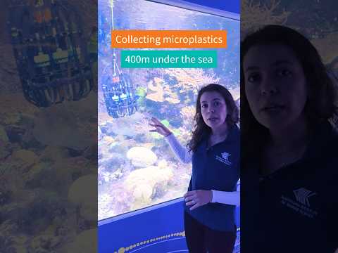 Collecting microplastics 400m under the sea