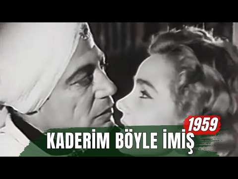 Kaderim Böyle İmiş | Muhterem Nur – Hüseyin Peyda Siyah Beyaz Eski Türk Filmi