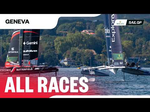 The Entire Geneva SailGP Event in 2 Hours! 🇨🇭