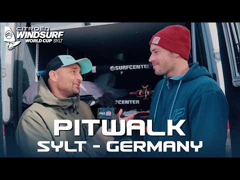 PITWALK: SYLT REGISTRATION DAY | Behind the Scenes with Ben Proffitt | Citroën Windsurf World Cup