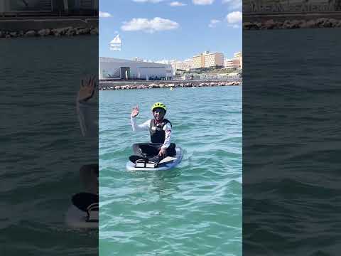 Birthday treats don’t come much better. 🎂⛵️ First taste of Foil Drive at the Inclusion Champs. 🤩