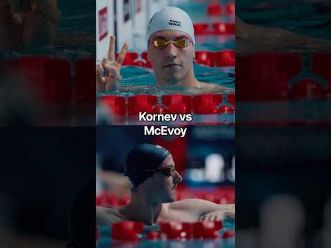 Who gets the last laugh? 👀 #rivals #swimming #respect #worldcup #worldaquatics