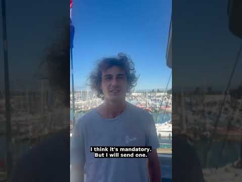 😂 “NO DAILY MESSAGES?!” Louis Kerdelhué’s Hilarious Answer! ⛵ | GGR2026 #shorts