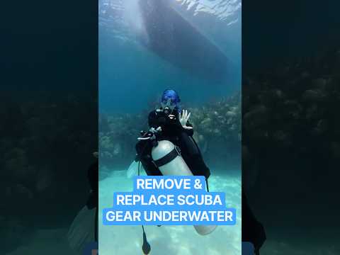 How To Remove & Replace Your Scuba Gear Underwater